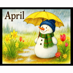 Snowman April