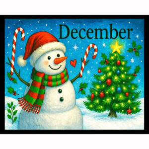 Snowman December