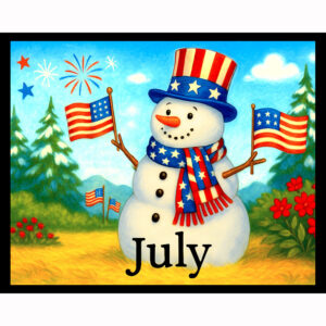 Snowman July