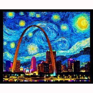 St. Louis Starry Night