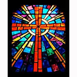 Stained Glass Cross