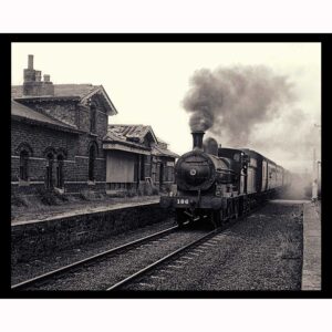 Steam Train at Eglinton Station