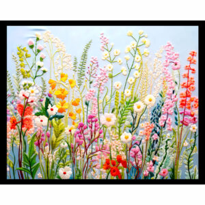 Stitched Wildflowers
