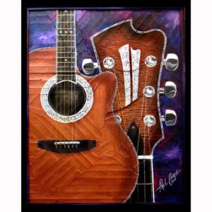 Stringed Copper Collage