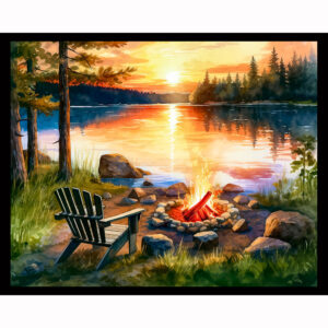 Sunset Campfire