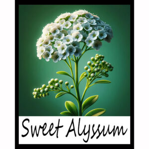 Flower Series: Sweet Alyssum