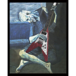 The Old Flying V Guitarist