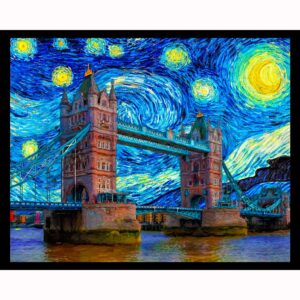 Tower Bridge Starry Night