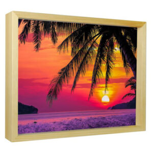Tropical Silhouette - Sun Art Print