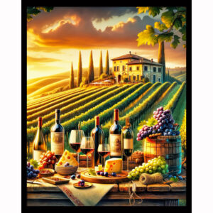 Twilight Toast in Tuscany