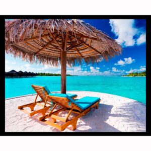 Two Chairs and Umbrella