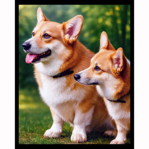 Two Corgis