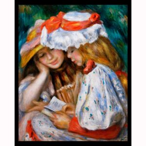 Two Girls Reading