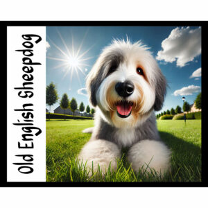 Dog Series: Old English Sheepdog