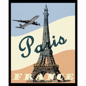 Vintage Paris Print