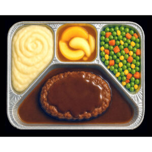 Vintage Salisbury Steak TV Dinner