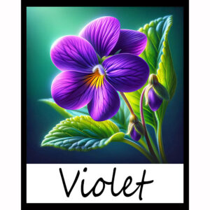 Flower Series: Violet