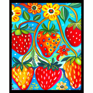 Whimsical Strawberries