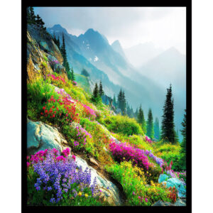 Wildflower Mountain Morning