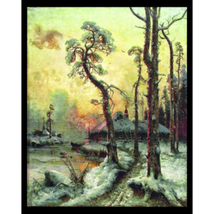 Winter Landscape with River