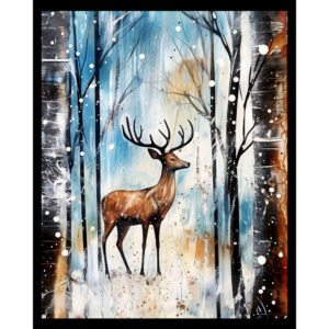 Winter Stag