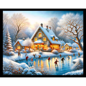 Winter Wonderland Skaters