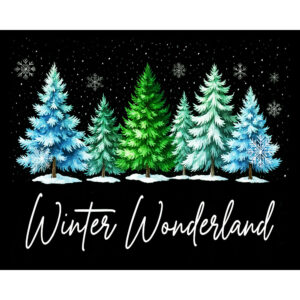 Winter Wonderland Trees